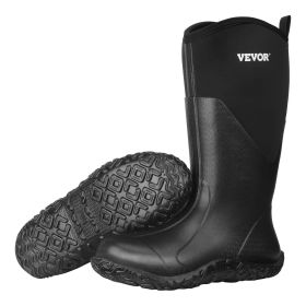 Men's Rubber Boots, Protective Footwear, Waterproof Anti Slip Hunting Boots, Gardening Insulated Mud Boots, Protective Footwear, Lightweight & Du