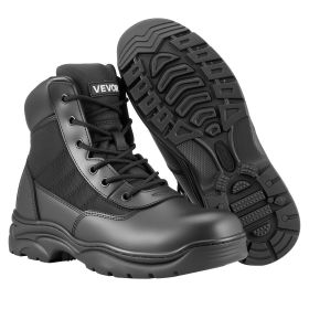 Men's Military Tactical Boots, 6 inch Combat Hiking Work Boots, Lightweight & Breathable & Sturdy Mens Motorcycle Interceptor Trooper Boot (Shoe Size: US 10, size: 6 inch)