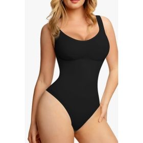 One Piece Shaping  The Transformation Of The Charm Of Women's Jumpsuits (Option: Blk-S)